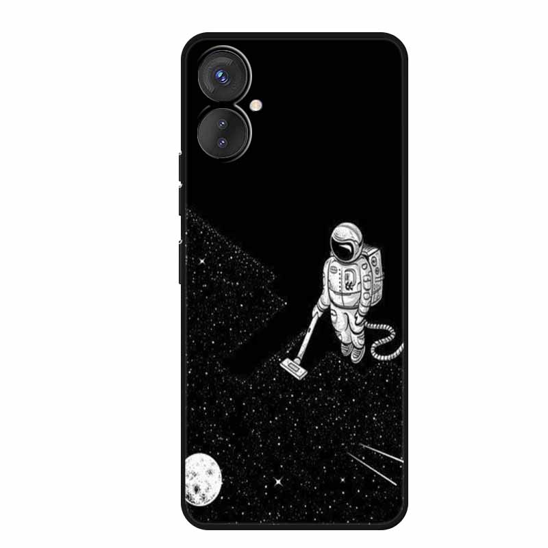 For Tecno Spark 9 Pro Case Astronaut Silicone TPU Soft Back Cover Cases For Tecno Spark9 Pro 9Pro KH7 KH7n Funda Spaceman Capa