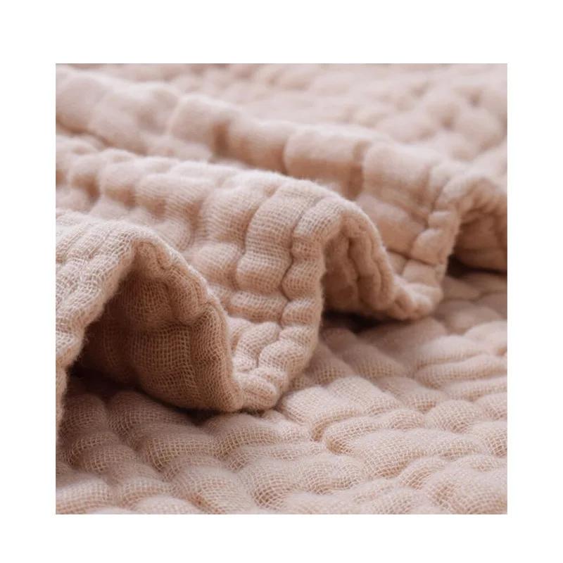 Neugeborenen- & Baby-Baumwollquilt - Leichte, atmungsaktive, saugfähige Decke, weiche, hautfreundliche Nickerchen-Decke, tragbares, schnell trocknendes Duschtuch