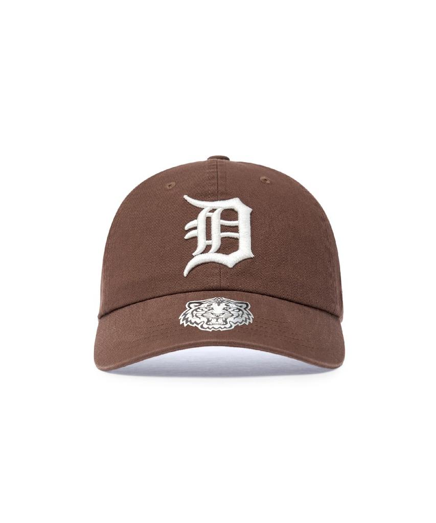 Emelbi Signature Unstructured Ball Cap Det (Neon Brown)