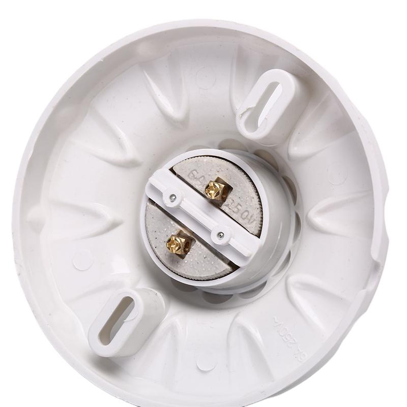 E27 Keramik-LED-Glühbirnenhalter, runder Sockel, Hängelampensockel