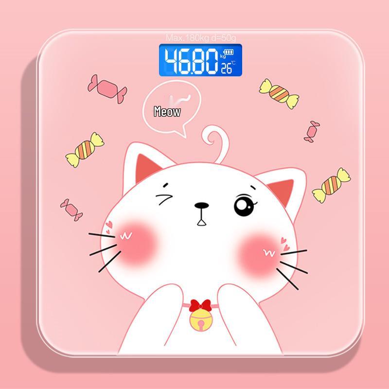 Compact High Precision Digital Household Scale - Cute Design