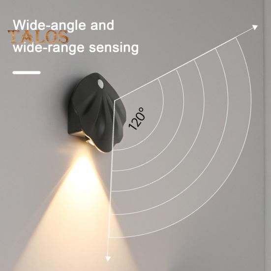 Motion Sensor Night Light Dimmable 3 Light Modes Auto On/Off Rechargeable Simple Installation Wireless Magnetic Wall Light