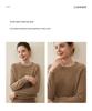 Women's Pure Cashmere Sweater - Round Neck, Loose Fit, Thickened Knit Base Layer with Raglan Sleeves, Skin-Friendly for Autumn/Winter.