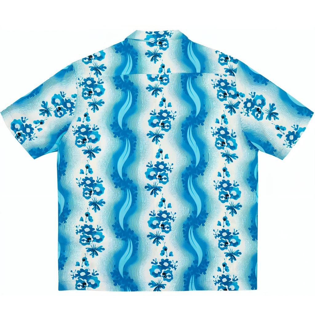 Palace SS24 HIGH WAVE SHIRT Unisex Blue P26SHT024
