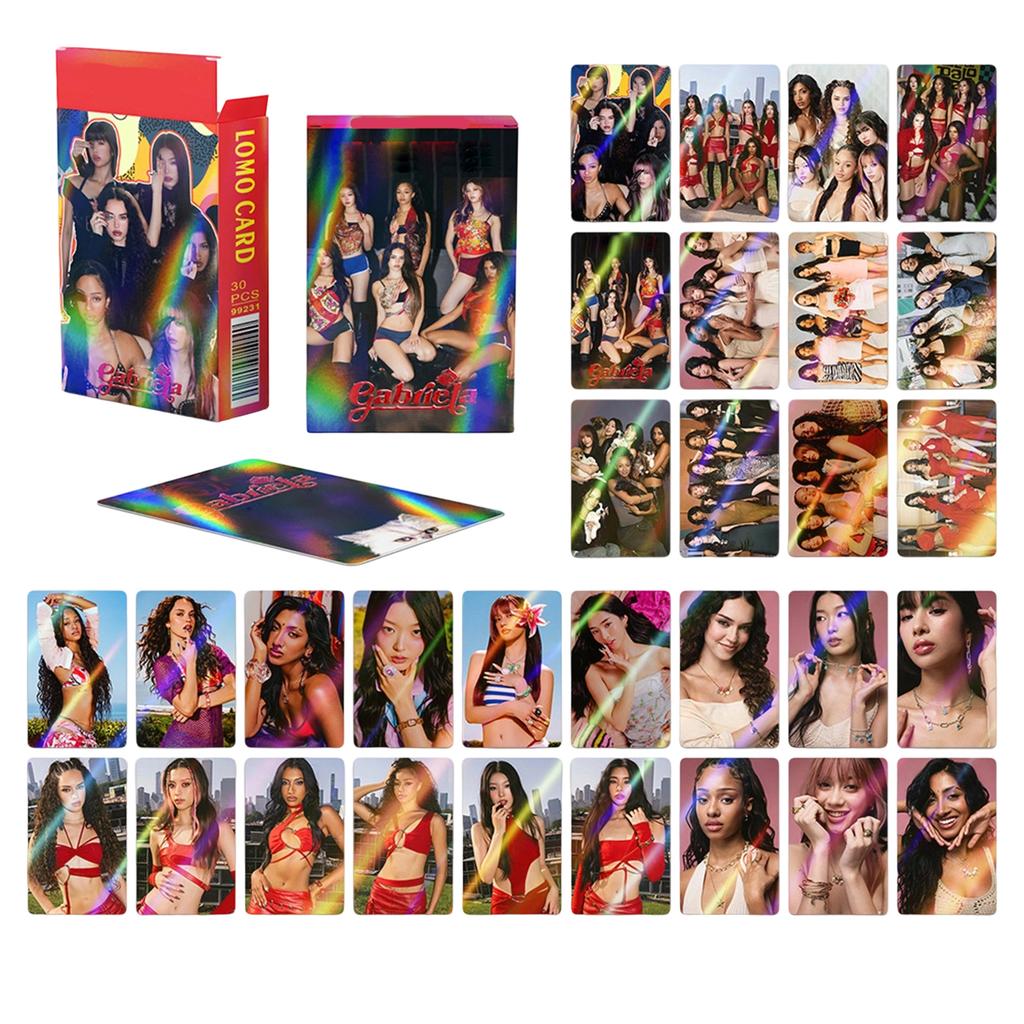 30 Small Flashcards, Support Cards, Scratch- Film, Photo Cards, Double-sided Cards, Cards