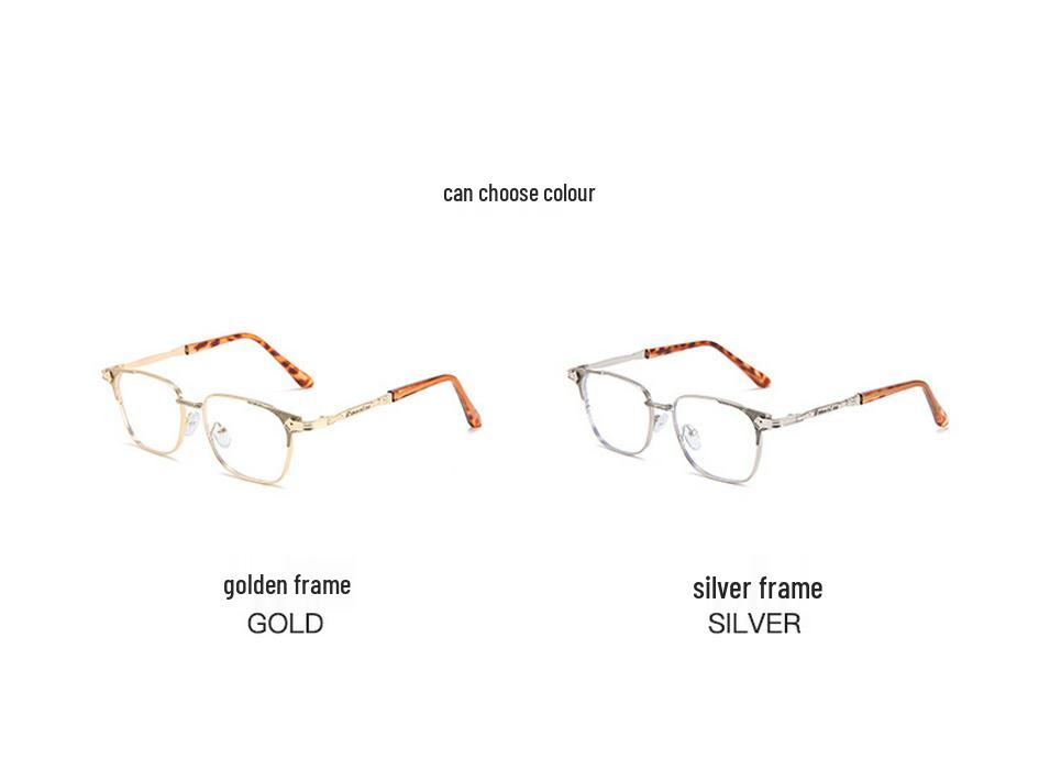 Ochelari de citit multifocali bifocali pentru vedere la apropiere și la distanță, design dintr-o singură bucată în stil business, în stoc