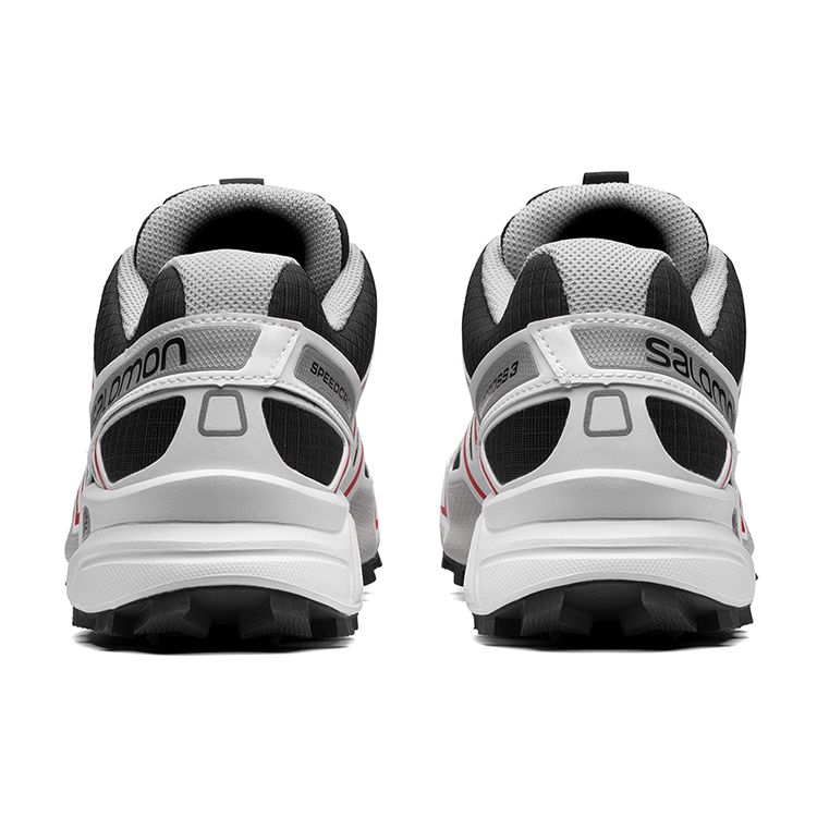 SALOMON Speedcross 3 Gradient Low Top Durable Outdoor Functional Shoes Unisex Shoes Black Silver 416349