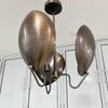 3 Lys Buet Skjermer Moderne Pendel Mid Century Antikk Patina Lysekrone Lysarmatur