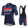 Soudal Quick Step sada cyklistického dresu léto belgické kolo prodyšné muži oblečení na horské kolo Maillot ropa ciclismo uniforma