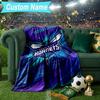 Custom Name Blanket Charlotte Logo Art Blanket Bedding Blanket for Travel, Camping, Living Rooms, Offices, Sofas, Fan Christmas gift