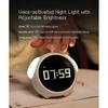 Kids Alarm Clock, Dual Alarm Setting, Adjustable Brightness Night Light, Voice-activated,temperature Detection, Wake-up Alarm Clock, Toy And