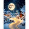5d Diamantová malba Zimní sady Scenérie Diy Diamantové vyšívání Křížovým stehem Mozaika Umělecký dárek Domácí dekorace