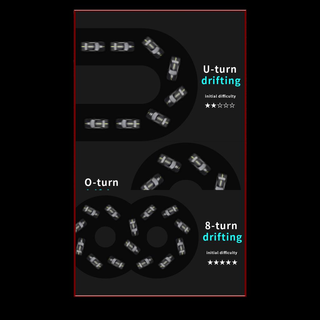 1/20 Remote Control Drift Car 2.4GHz Fully Proportional Remote Control Car 4WD Race Drifting Cars