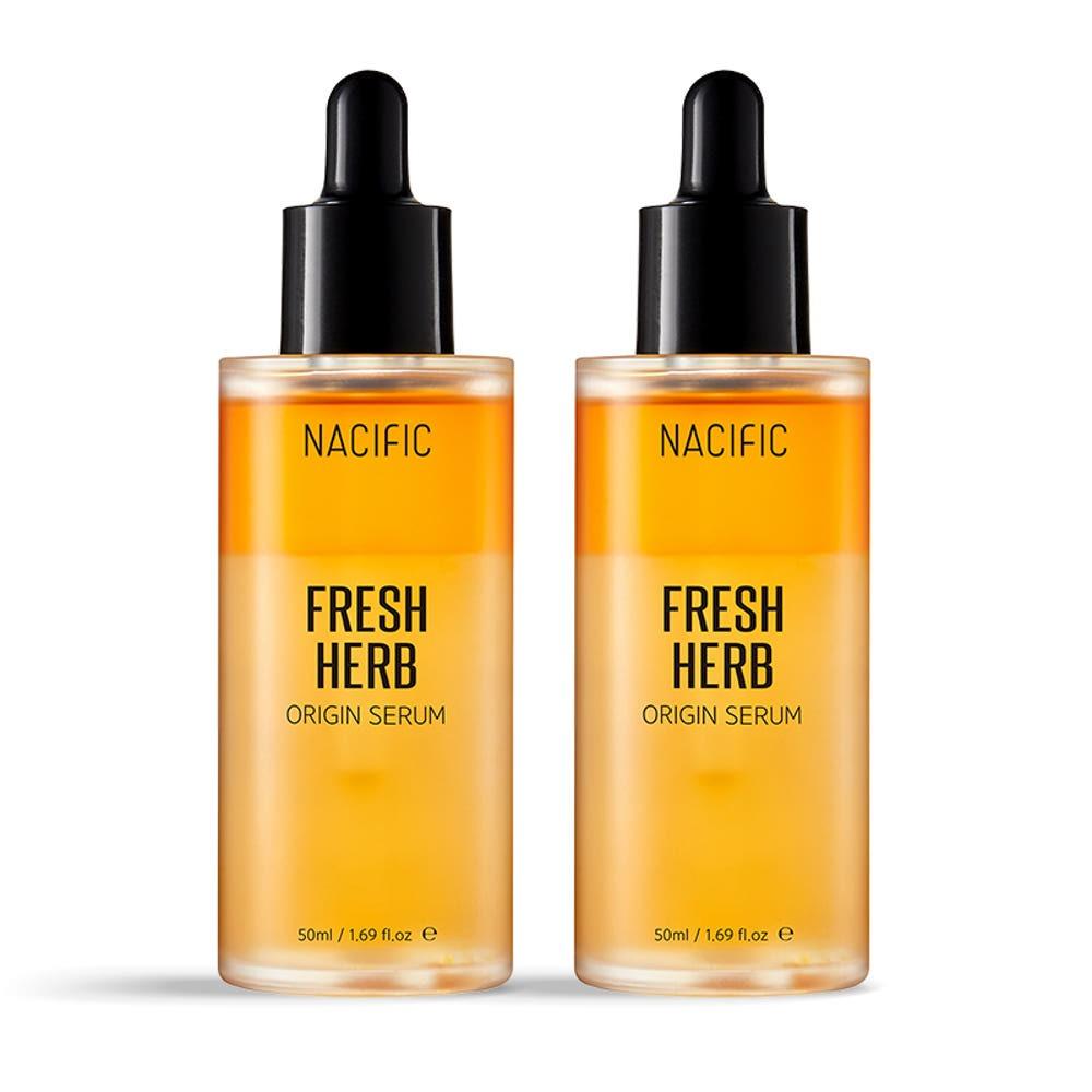 

Nacific Fresh Herb Origin Serum 50ml x 2pcs - Pore Refining & Hydrating Bi-Phase Ampoule