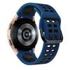 No Gap Silicone Strap for Samsung Galaxy Watch 7/6/5/4 44mm 40mm 5 Pro 45mm Two-Color Wristband Watch 6 4 Classic 47mm 43mm Band