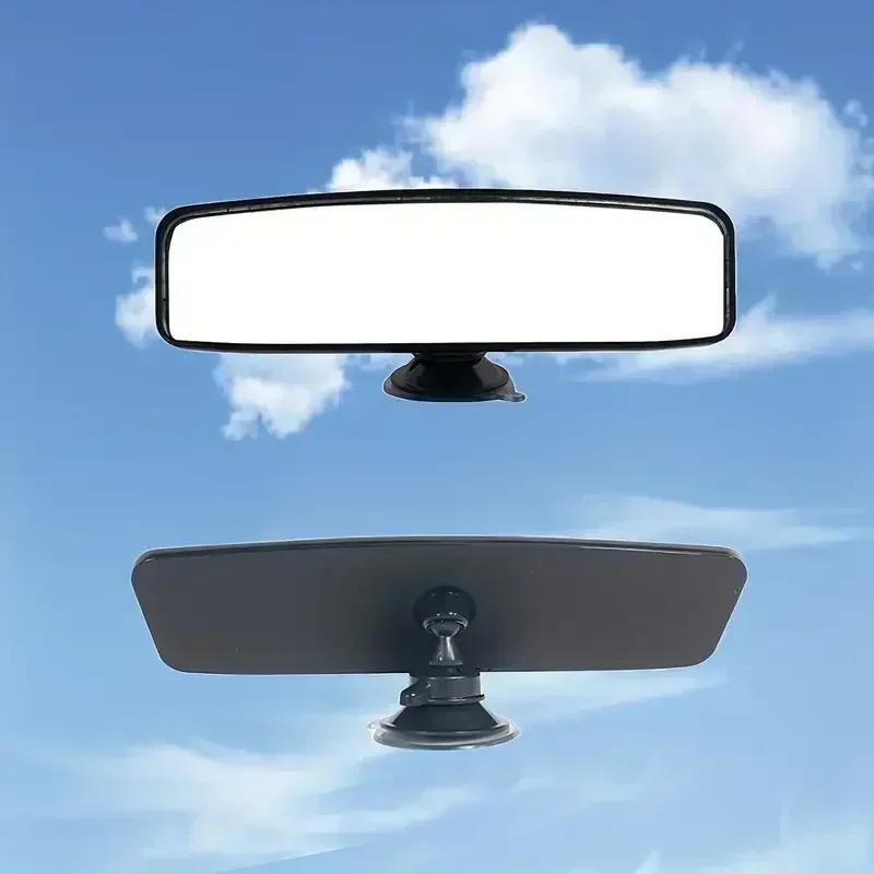 Car Rear View Mirror Universal Car Inter Rearview Mirror Parts with Suction Cup Auto Interior Decor Accessories