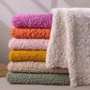 Breit 160cm Verdickt Warm Lammwolle Stoff Korallenfleece Plüschpuppe Mikro-elastisch Flanellfutter Mantel DIY Bekleidung Nähen Jacke