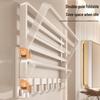 Zhuchuang Jingpin Space Aluminum Punch-Free Bathroom Towel Rack Set