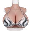 Yuewen Silicone Bust S Z Cup Crossdressing Silicone Breasts Artificial Breasts Disguise Crossdressing Cosplay Chest Masquerade Big Breasts Huge