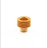 Metal Heat Dissipation Spacer For 510 Vape Mouthpiece With Insulation Functions For Vaping Users