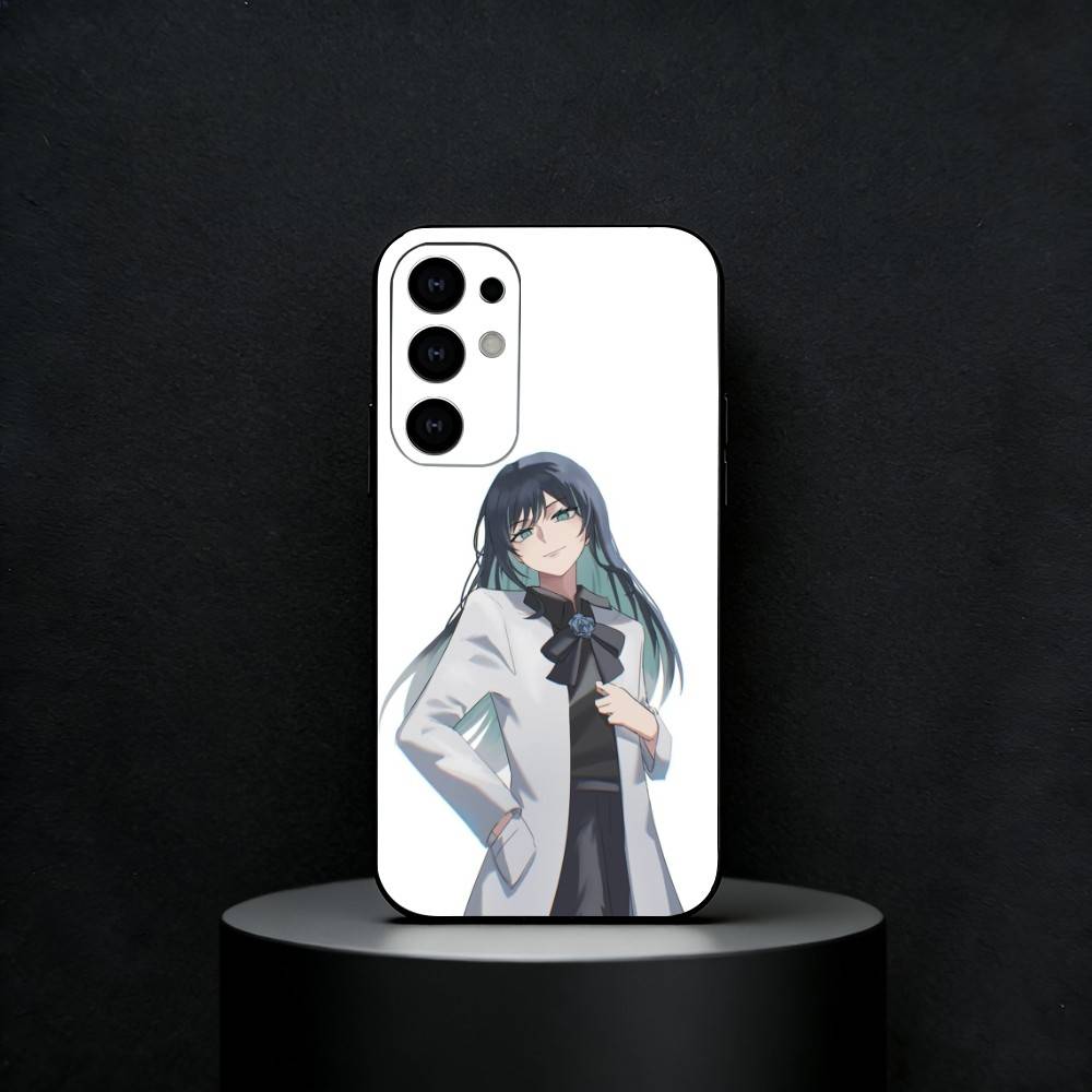 A-Ado K-Kyogen Phone Case For Samsung S25,S24,S23,S22,S21,S20,Plus,Fe,Lite,Others Black Cover