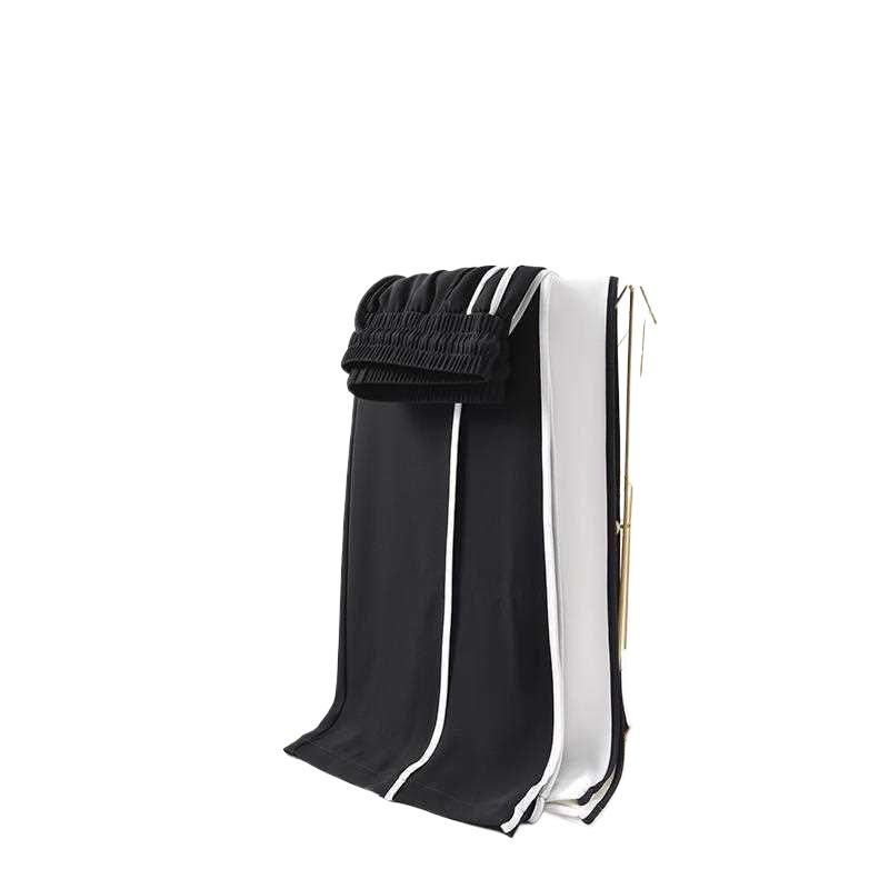 Ladies' Ice Silk Quick-Dry Wide-Leg Pants - Summer 2026 Casual White Straight-Leg Sports Trousers