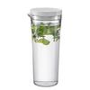 HARIO Freezer Pot JUSIO Practical Capacity 1100ml White Tritan Break-resistant Water Dishwasher Safe Cold Bottle Made Japan FPJ-11-W