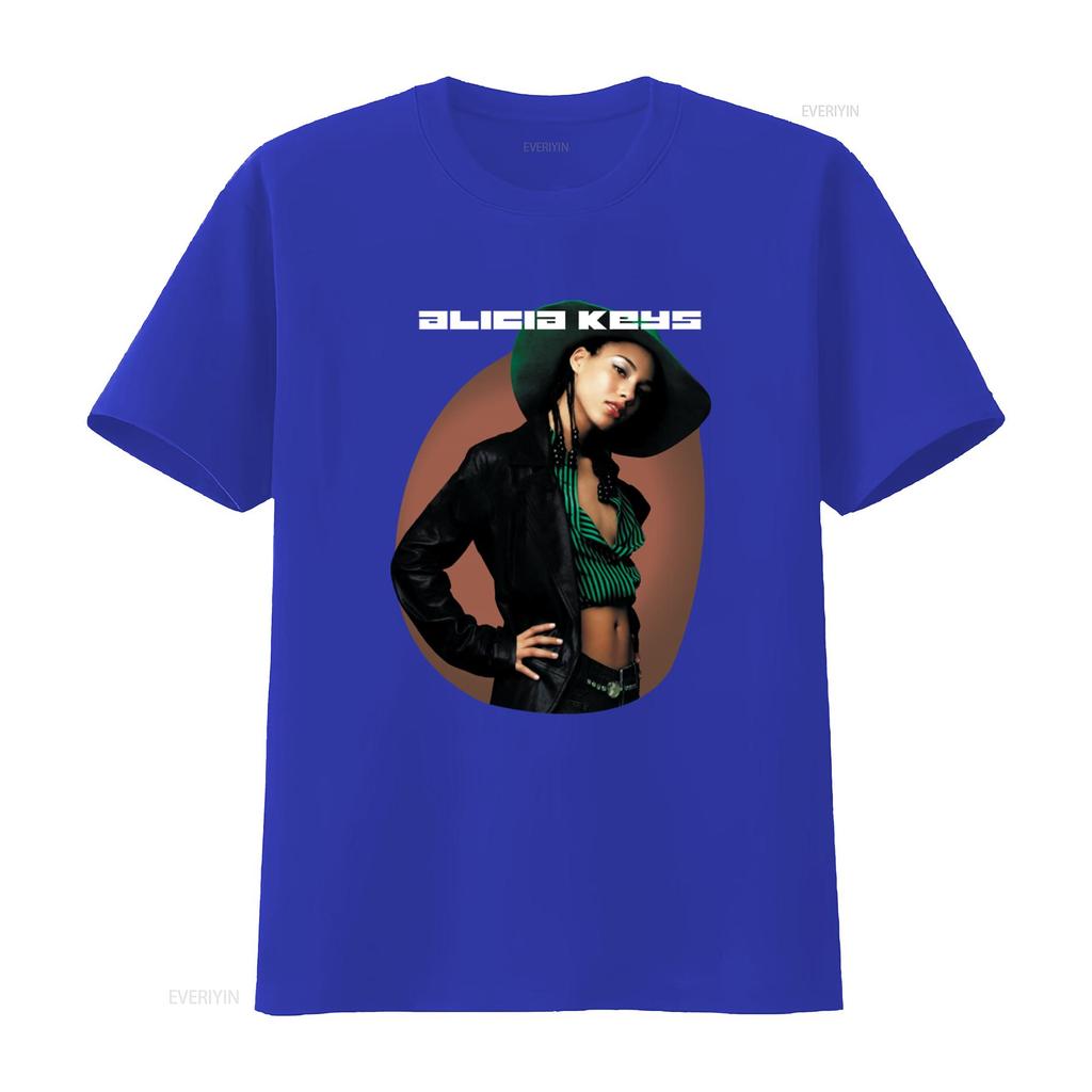 Vintage 2002 Alicia Keys Tour Concert T-shirt Zwart Medium Retro Stijl Muziek Liefhebber vintage Gewassen Stijlvol Comfortabel Veelzijdig