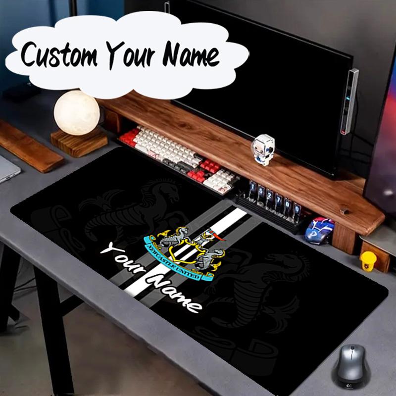 Custom Name Mouse Pad Dynamic Newcastle Football  Mouse Pad, Gaming Mouse Pad, Keyboard Pad, Desk Decor for Computer Notebook Fan Birthday Gift