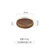 Acacia Wood Round Storage Plate