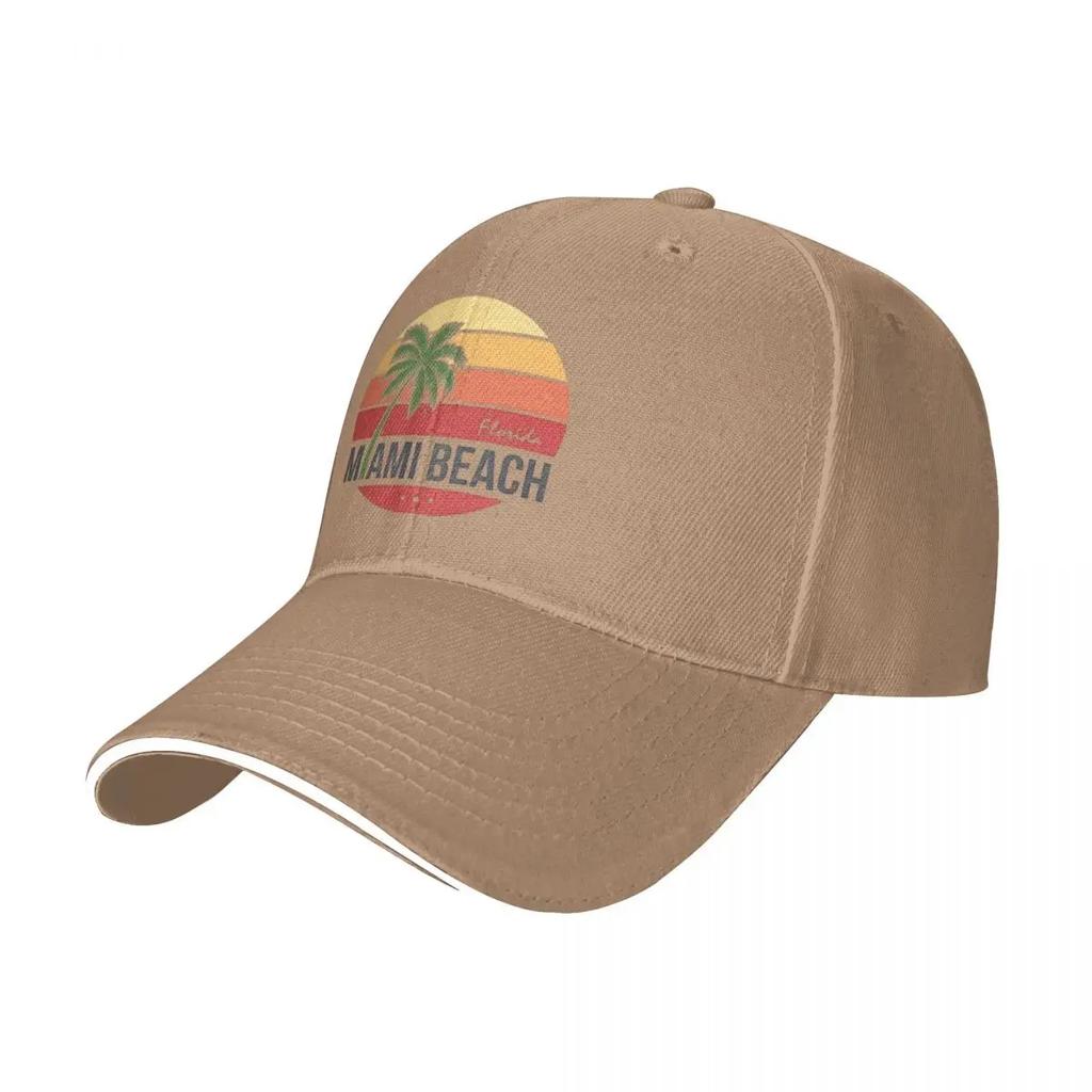Sonne Florida Miami Beach Palme Leichte Herrenhüte Hüte Für Männer Kappe Mann Sommer
