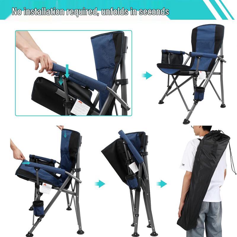 ZISIZ Outdoor Portable Folding Beach Chair