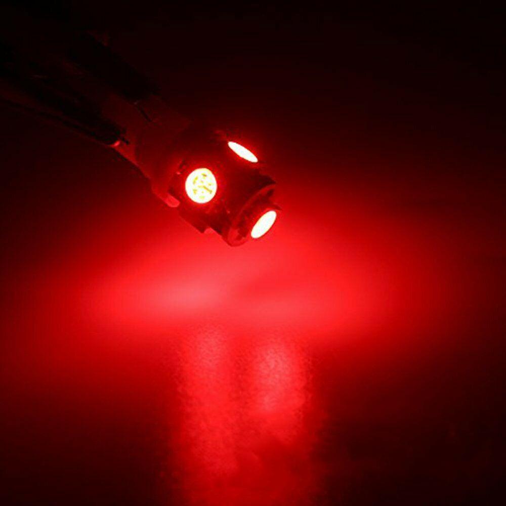 13pcs/1set T10 Red Car Interior Lights LED Dome Map License Plate Light Lamp 12V Car Door Reading Lamp Universal Car Accessories