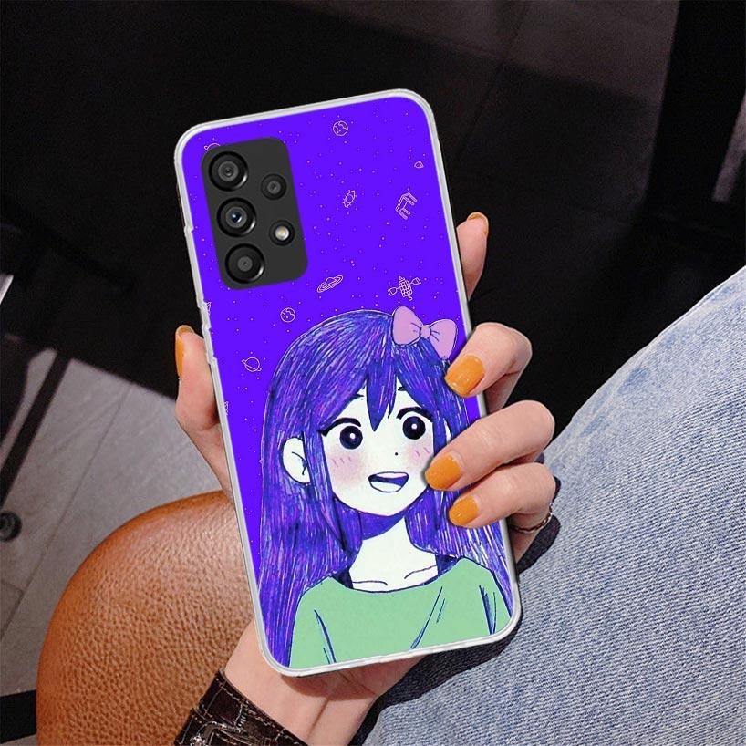 Game O-Omori Cartoon Phone Case For Samsung Galaxy A52 A32 A22 A12 A51 A31 A50S A30S A20S A10S Note 20 Ultra 10 Plus S10 A72 A71