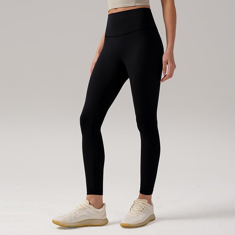 Womens High-Waist Seamless Yoga Leggings With Butt-Lifting Effect Stretch Comfort Fit Long Pants