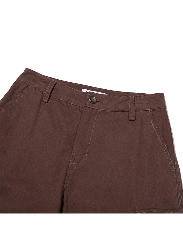 KIRSH Utility Cargo Cotton Pants [Brown]