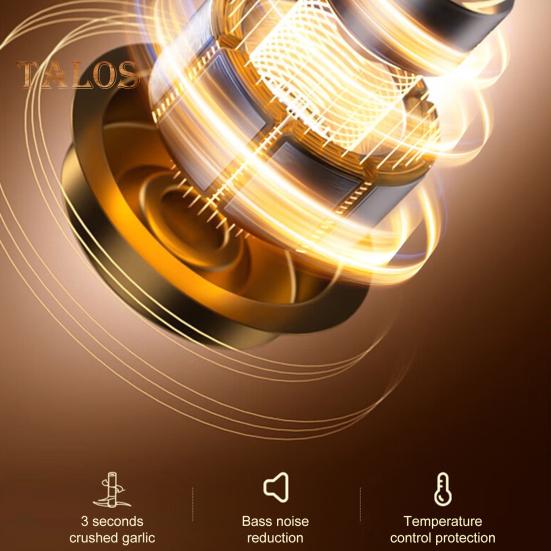 Elektrischer Knoblauchzerkleinerer, 250 ml, per USB wiederaufladbar, Mini-Gemüseprozessor mit magnetischem Sicherheitsschloss, Knoblauchzerkleinerer für kleine Küchen, Wohnmobile, Reisen und Camping