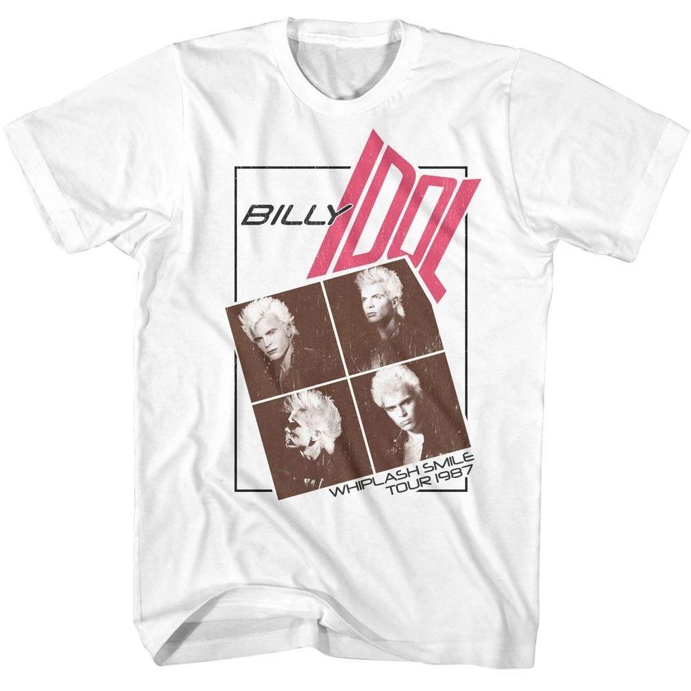 Billy Idol Four Photo Warped Text Music Children s T-shirt 100