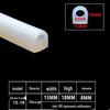 D-Shaped Silicone Sealing Strip: High-Temperature, Water-Retaining, Self-Adhesive, Anti-Collision, Shock-Absorbing for Doors & Windows