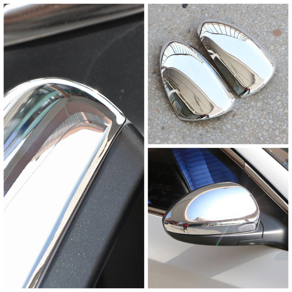 For Chevrolet Cruze 2009-2015 ABS Mirror Covers Side Rearview Mirror Cover Trim Accessories Scratch-proof Protective Cover