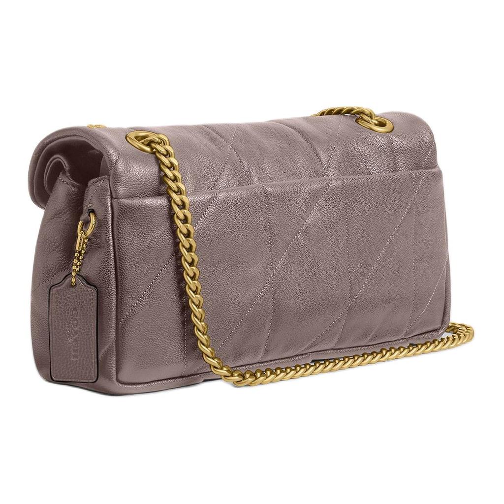 Coach Tabby 26 gesteppt Klassische Logo-Beschläge Lammleder Crossbody Schultertasche Mittel Damen Taschen Asche CCW83-B4AH