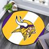 Minnesota Vikings2,Runder Teppich,Teppich für Wohnzimmer Schlafzimmer Sofa Spielzimmer Dekoration,Rutschfeste Bodenmatte