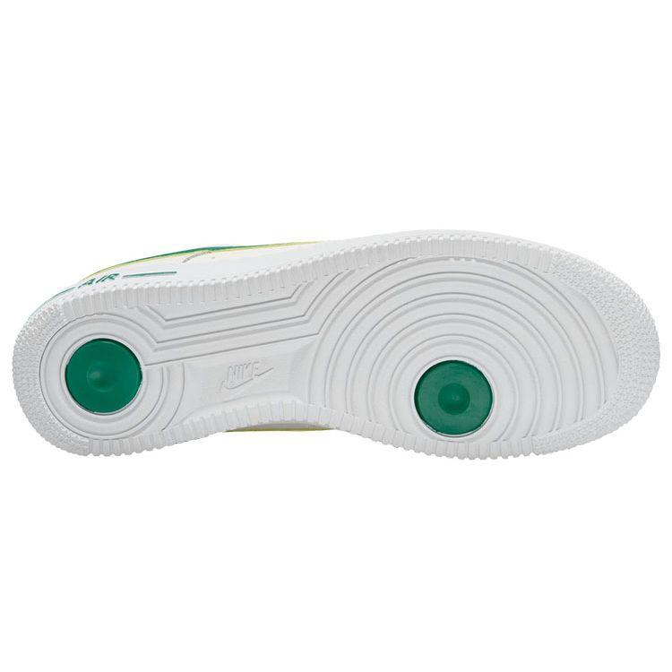 Nike Air Force 1 07 LV8 40th Anniversary - Sail Malachite Men Sneakers Cream White Metallic-Gold DQ7658-101