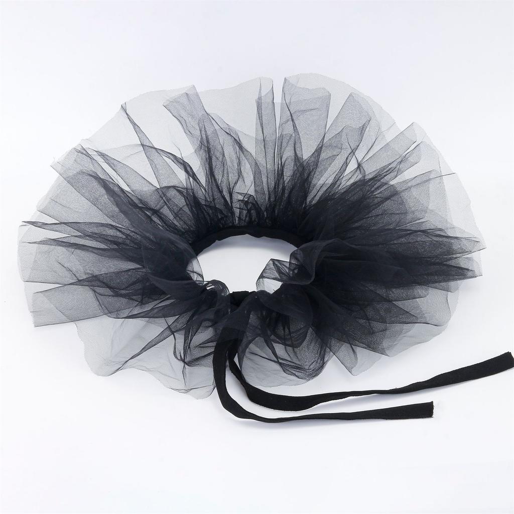 Multipurpose Jabot Collar Multilayer Lace Collar for Masquerades Parties Cosplay Event Costume Neckpiece Collar All Age