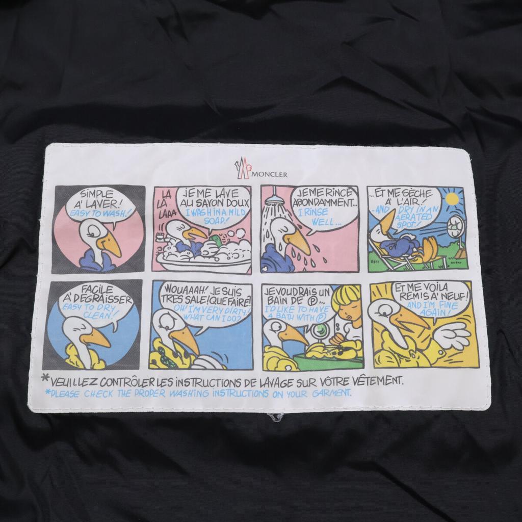 MONCLER Excellent condition FLAMMETTE down jacket coat O blackUsed