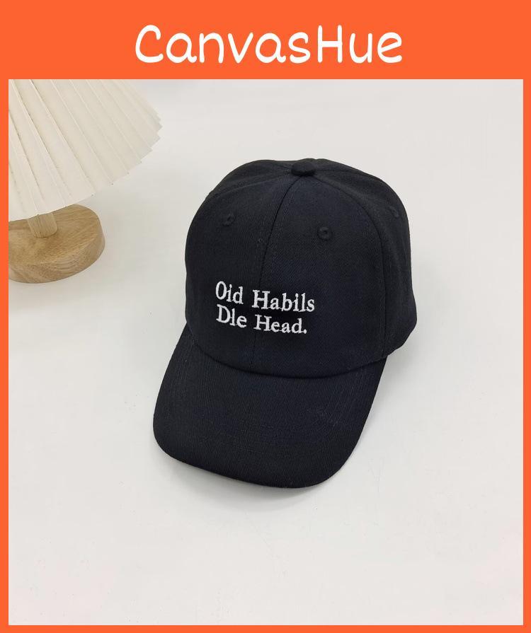 Stylish Children's Duck Tongue Cap With Embroidered Letters For Travel In Spring And Fall Wine Red