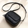 Bag women's autumn and winter new leather women's bag fashion small bag versatile messenger shoulder bag small round bag