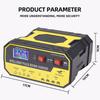 12V/24V Car Battery Charger Automatic Repair Fast Charging Motorcycle Batteries Charger Smart Charging Universal Voltage