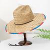 2025 Summer Women's Wide Brim Straw Hat - Foldable UV Protection Beach Hat for Travel, Vacation & Fashion