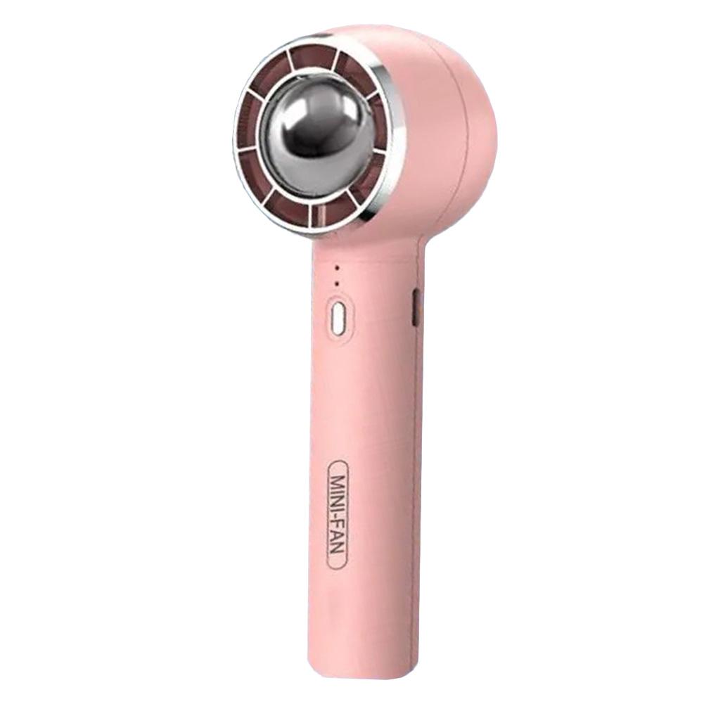 Compact Portable Handheld Fan Air Cooler with Quiet Operation and USB Rechargeable Battery for Travel Enthusiasts